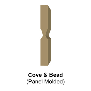 Profile - Cove & Bead Panel | Bayer Built Woodworks