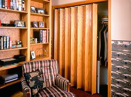 Interior Accordion Doors Bayer Built Woodworks