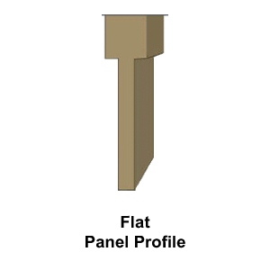 Profile - Flat Panel | Bayer Built Woodworks