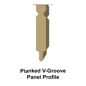 Profile - Planked V-Groove Panel | Bayer Built Woodworks