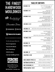 Ferche Moulding Line Drawing Literature