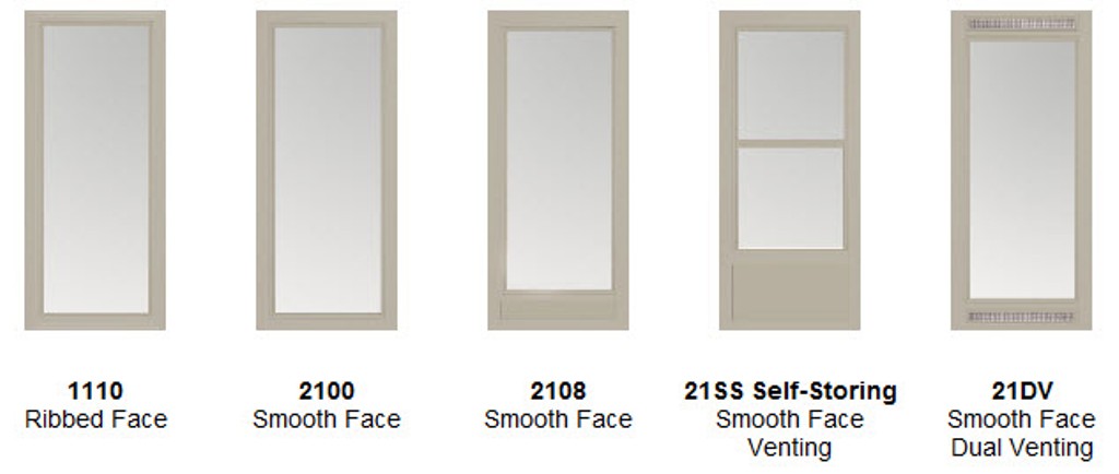 Storm Door Styles